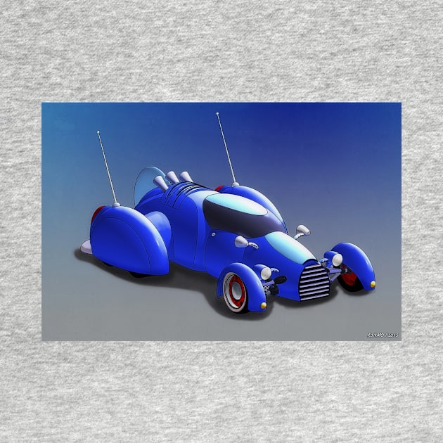 Grobo-car - "Hot Rod of the Future" by kenmo